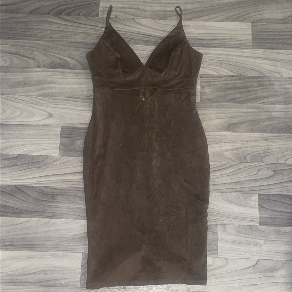 Dress suede